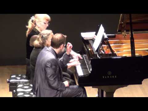 DUO ROMANTIKA & Genevieve Snider play Mike CORNICK-3 pieces for 6 hands