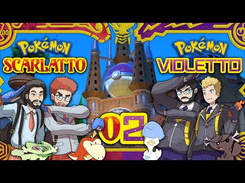 INIZIA LA SCUOLA: ACCADEMIA ARANCIA E UVA - GAMEPLAY Pokemon SCARLATTO e VIOLETTO #02