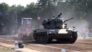 Gepard tank Panzer @ Tractor Pulling Fursten Fores