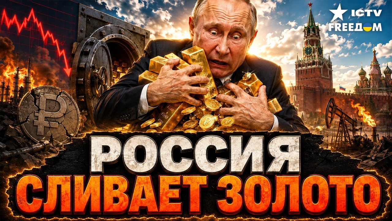 ЭТО СКРЫВАЛИ ДО ПОСЛЕДНЕГО! Из России ВЫВЕЛИ тонны золота — войну больше неч