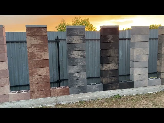 Купить блоки для забора Luger