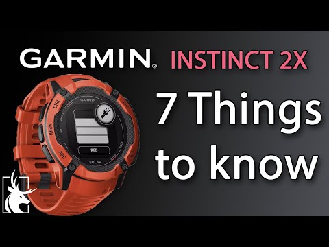 Garmin Instinct 2X solar | 7 things to know!