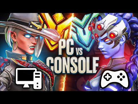 5 Console GRANDMASTERS vs 5 PC MASTERS - Who wins?! (Overwatch 2)