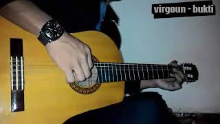 Download lagu Belajar gitar fingerstyle virgoun bukti... mp3