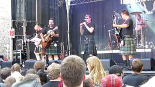 BURGFOLK 2011 - The Real McKenzies - Sawney Beane Clan
