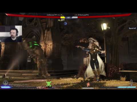 Injustice 2 2nd MP Set Gameplay pt3 - Dr. Fate vs. Bane