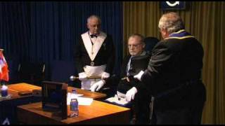 Memórias e Histórias: - Einblick in den Tempel der Freimaurer - Wahl der neuen Beamten