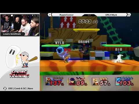 Ripple/Connor vs ORLY/Wyld - Spring Training PM Doubles Losers Semis