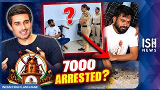 Over 7,000 Detained: Dhruv Rathee, Abhijeet Dipke and Imran Khan Caught in Protest