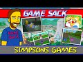Simpsons Games Game Sack