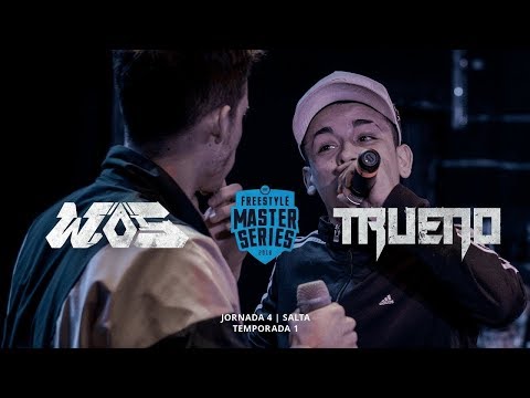 LAS MEJORES RIMAS WOS vs TRUENO - FMS Argentina Jornada 4 + MEJORES MINUTOS DE WOS +  BATALLA ÉPICA