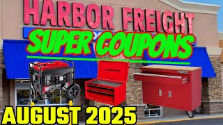 Harbor Freight Deals! Super Coupons for August