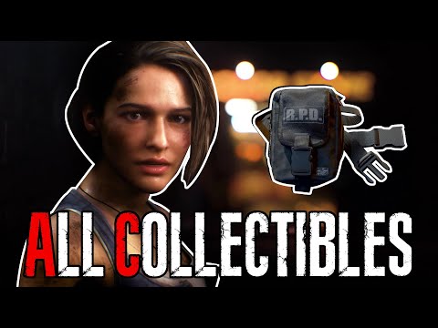 Resident Evil 3 - All Collectibles (Files, Charlie, Weapon, Weapon Parts, Locks, Hip Pouches)