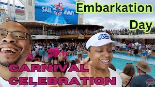 Embarkation Day on the Carnival Celebration