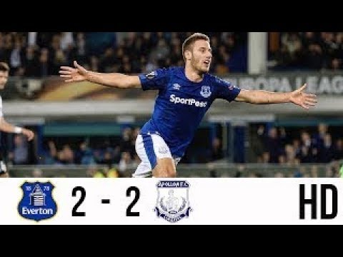 Everton vs Apollon 2-2 All Goals & Highlights⚫Europa League 28/09/2017 HD