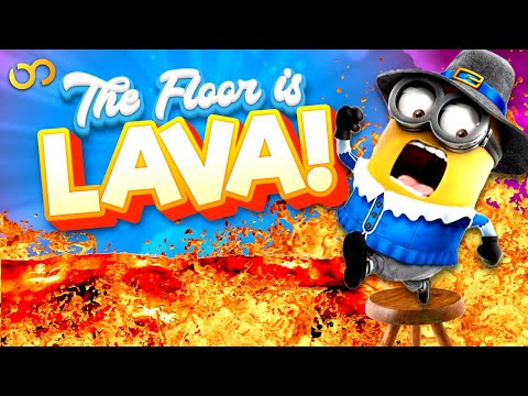 Thanksgiving Floor is Lava 🌋 Freeze Dance Kids Songs 🌋 Fall Brain Break 🌋 Just Dance 🌋 GoNoodle