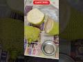 How To Cut Raw Jackfruit At Home Fresh Kathal Cutting Food Kathal Jackfruit Cutting Shorts