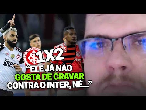 CASIMIRO REAGE: INTERNACIONAL 1X2 FLAMENGO PELA 34ª RODADA DO BRASILEIRÃO 2021 | Cortes do Casimito
