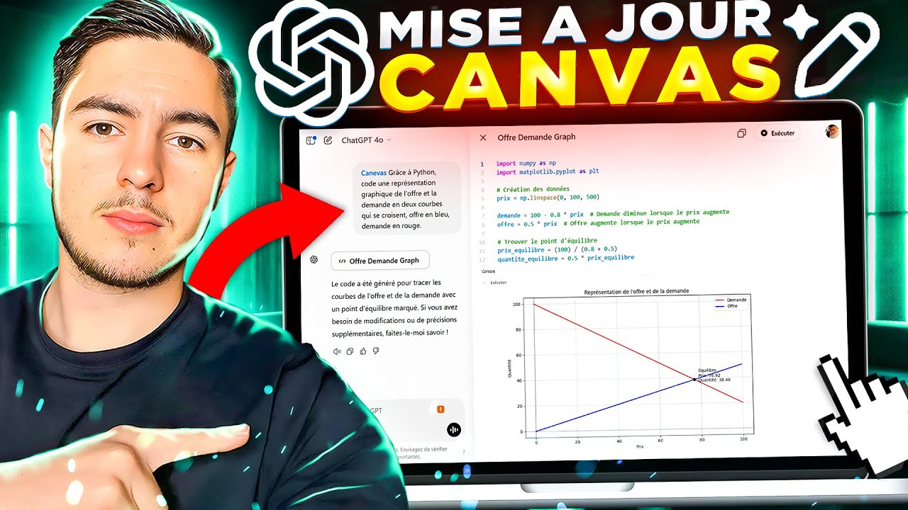 Le NOUVEAU Canvas de ChatGPT est Incroyable ! (Mise à jour Canvas)