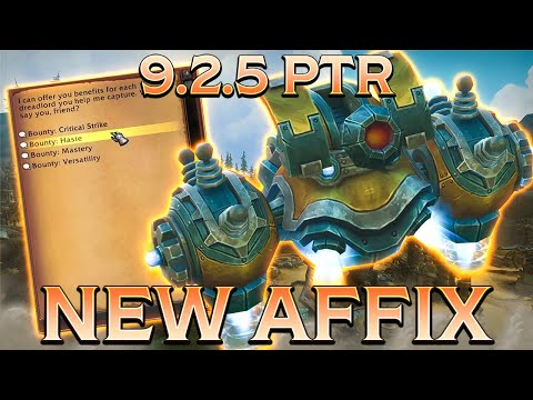 Trying the NEW SHROUDED AFFIX - WoW 9.2.5 PTR Mythic Keys