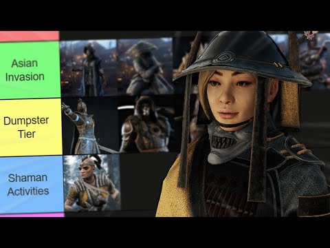 THE BEST CARRY HEROES IN FOR HONOR YEAR 9 S1 - FOR HONOR TIERLIST