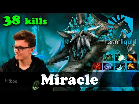 Miracle Slardar Amazing 38 KILLS Dota 2