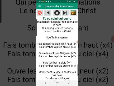 chansons chrétiennes mp3+lyric