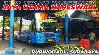 Download lagu JAM PERTAMA DARI PURWODADI, ANDALAN MENUJU KOTA PAHLAWAN ‼️TRIP BUS JAYA UTAMA INDO ' NARESWARI ' mp3