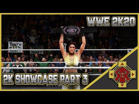 WWE 2K20 2K Showcase Walkthrough  - Part 3 - Give Divas A Chance - No Commentary