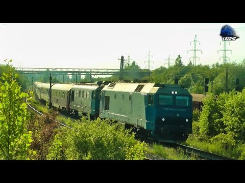 [Drone]Diesel Power&Mega Horns Show By GM 64-1013-3 & DA 60-0858-5 in Oradea Est Triaj - 22 May 2016