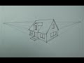 Architecture How To Draw Simple House in 2 Point Perspective #36