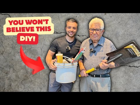 Reparatur von Fundamentrissen – Nonnos Art!