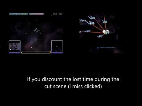 Star Trek Armada II - Mission 4 "Along The Neutral Zone" strat side by side