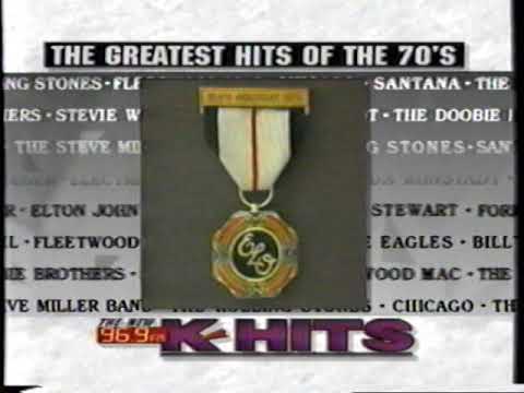 1994 K-HITS FM 96.9 KCHT "Greatest Hits of the 70s" Phoenix Local TV Commercial