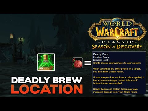 Deadly Brew Rune Location - Season of Discovery (WoW) (FASTEST KNOWN WAY)
