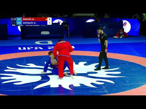 Round 2 Men's GP Gi - 110 kg: M. DRAGNE (ROU) v. G. KHIYASOV (RUS)