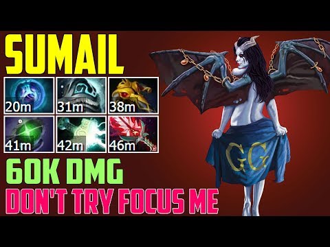 SumaiL Queen Of Pain | Don't try focus me | Dota 2 gameplay 2017