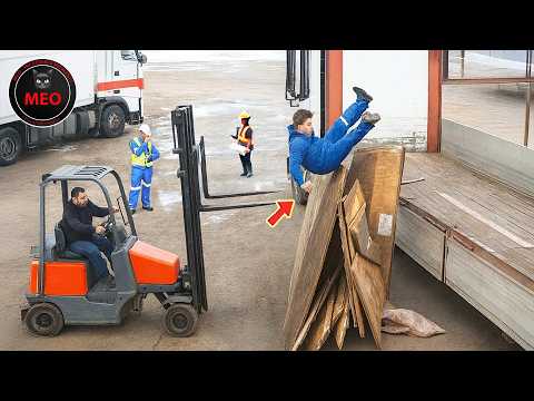 Most Ridiculous Worker Mistakes Caught on Camera