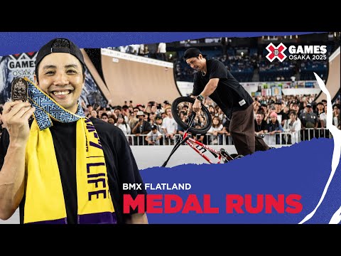BMX Flatland: Top 3 Runs | X Games Osaka 2025