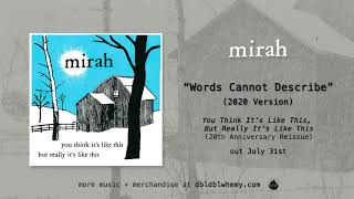 Mirah - Words Cannot Describe (2020 Version) (Official Audio)