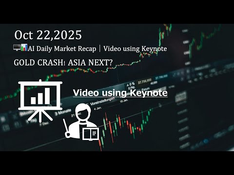 🖥️📊Video｜ AI Daily Market Recap｜Oct 22,2025｜ GOLD CRASH! ASIA NEXT?