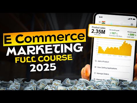 Ecommerce Marketing Full Course 2025 in Hindi ecommercebusiness ecommercemarketing