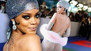 Celebs React To Rihanna's CFDA Awards Swarovski Dress