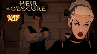 Heir Obscure ★ Gameplay ★ PC Steam [ Free DEMO ] horror stealth game 2022