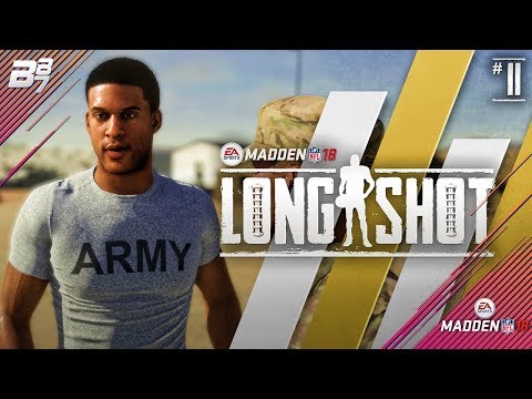 MADDEN 18 LONGSHOT "Army Camp" Walkthrough Gameplay #11