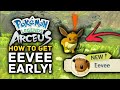 How to Catch Eevee EARLY in Pokemon Legends Arceus