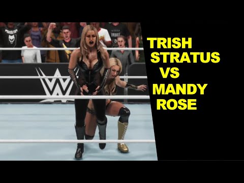 WWE 2K19 Trish Stratus vs Mandy Rose - No Holds Barred