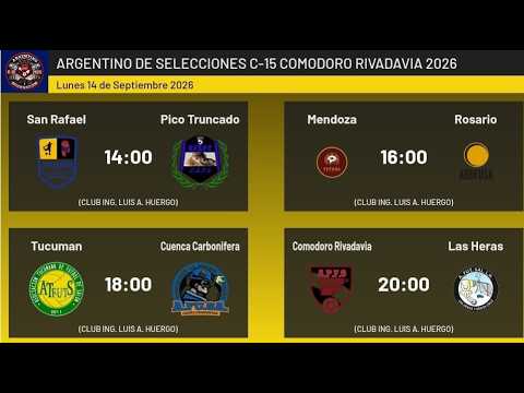 ARGENTINO DE SELECCIONES C-15 COMODORO RIVADAVIA 2026