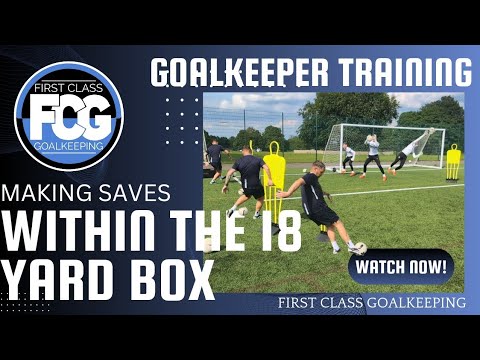 Goalkeeper Training | inside FCG | Improving reactions reflexes positioning for shots in the box