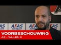 Jansen: 'Hopen dat hij die lijn doorzet' | Voorbeschouwing AZ - Willem II